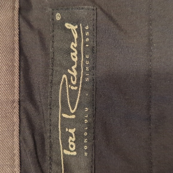 Nwt Tori Richards tencel shorts sustainable mocha men's size 32 - Picture 10 of 14